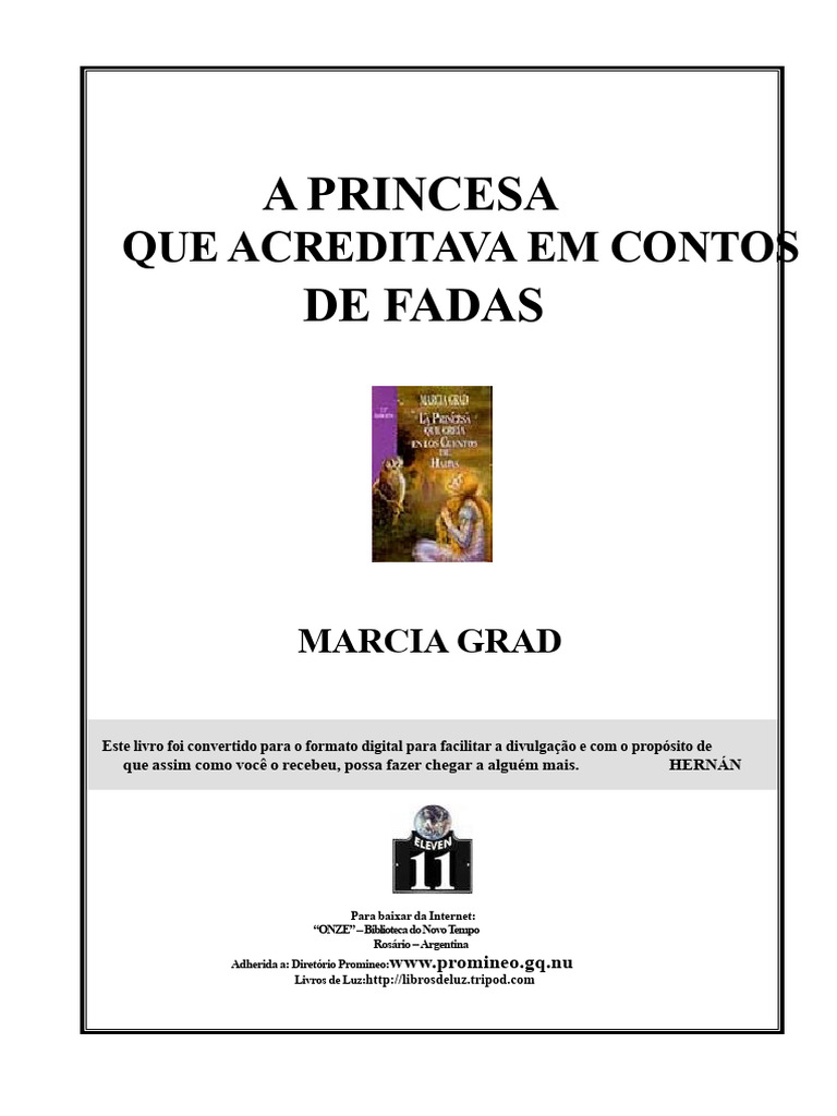 A princesa que acreditava em contos de fadas.pdf | PDF | Amor | Príncipe