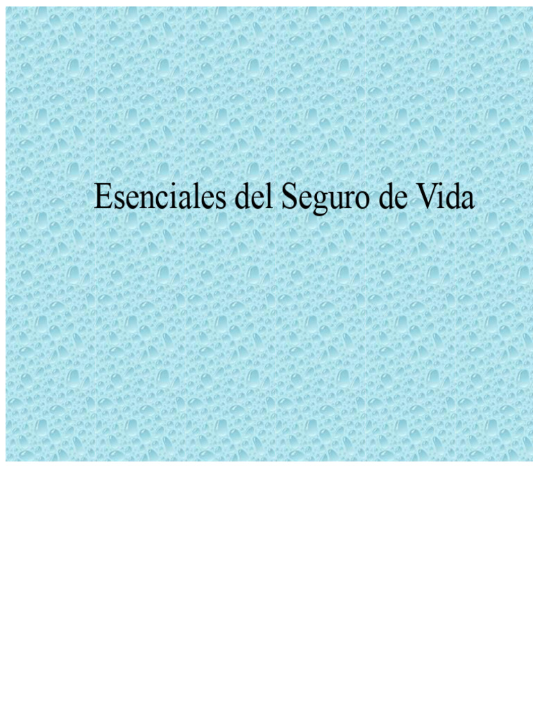 Guía Completa sobre Seguro de Vida | PDF | Póliza de seguros | Seguro
