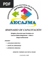 Capacidad Didactica y Sesion de aprendizaje