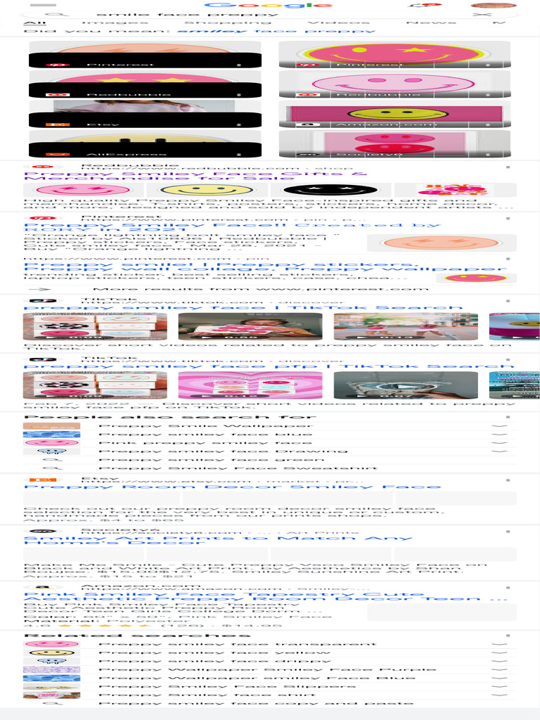 Smile Face Preppy - Google Search | PDF