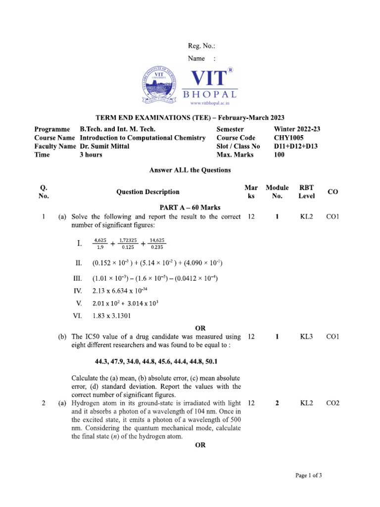 Chem Paper | PDF