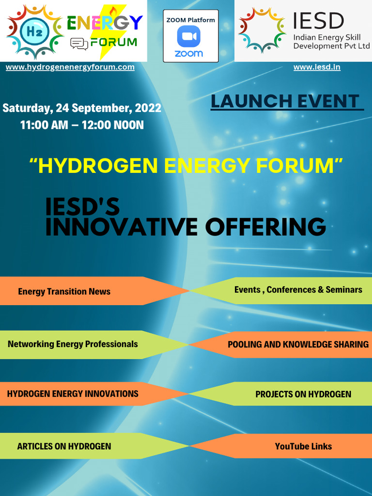 Hydrogen Energy Forum Launch Event | PDF