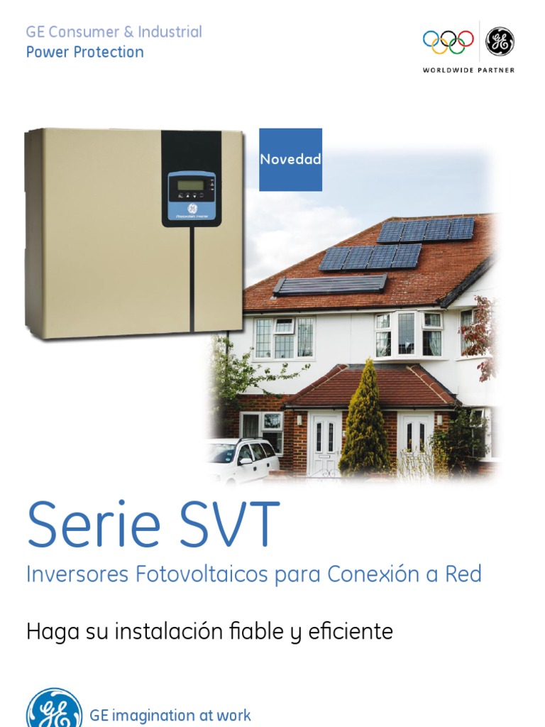 Inversores Fotovoltaicos Serie SVT | PDF | Fotovoltaica | Relé