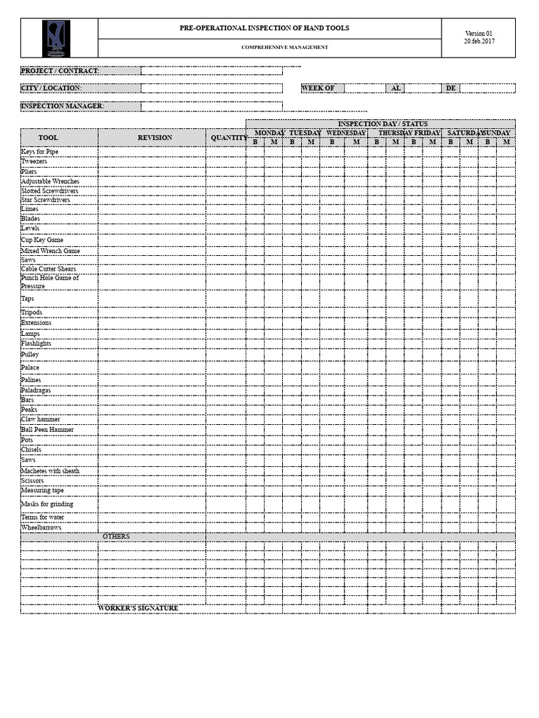 List of Tools and Equipment | PDF | Tools