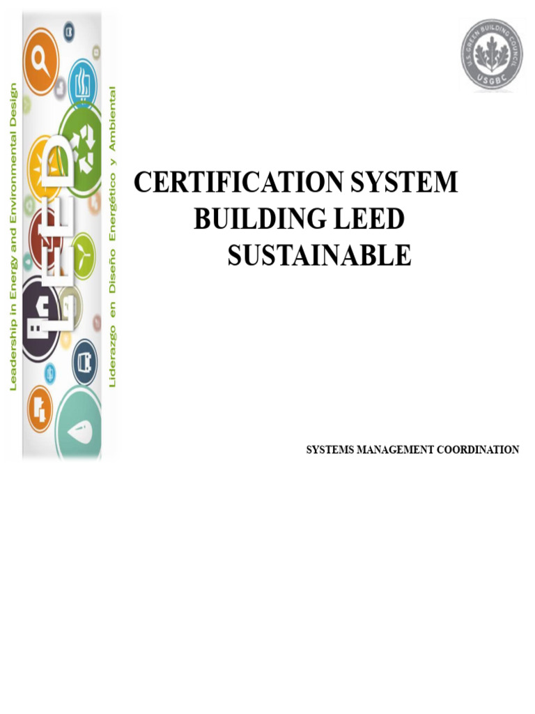 LEED Certification: Sustainable Building Guide | PDF | Green Building ...