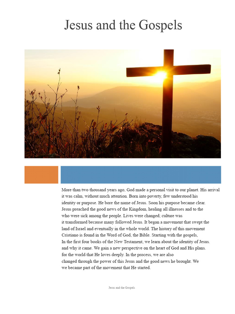 Understanding Jesus and the Gospels | PDF | Jesus | Gospel Of Matthew