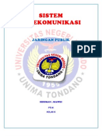 Sistem - Telekomunikasi (Jaringan Publik)