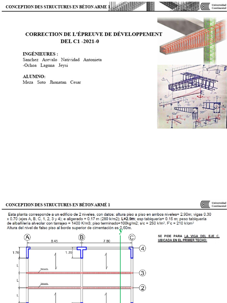 Conception Structures Béton Armé 1 | PDF | Béton armé | Sciences physiques