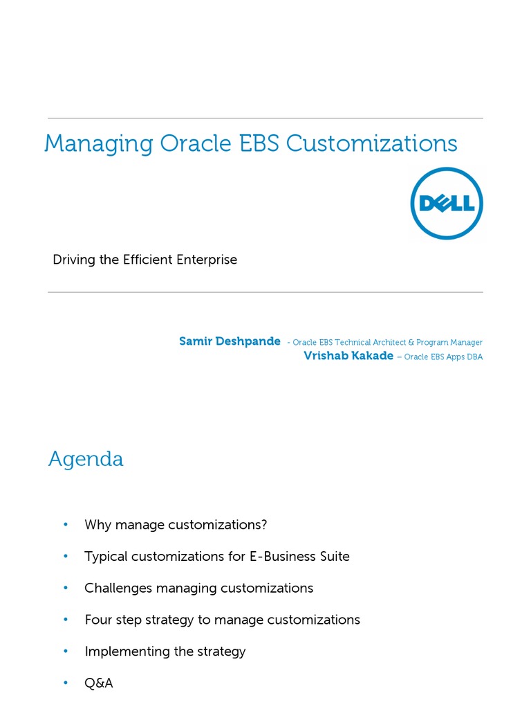 Enhancing Oracle EBS with Python Automation | PDF | Version Control ...