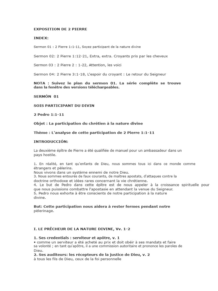 Participation à la nature divine en Christ | PDF | Dieu | Spiritualité