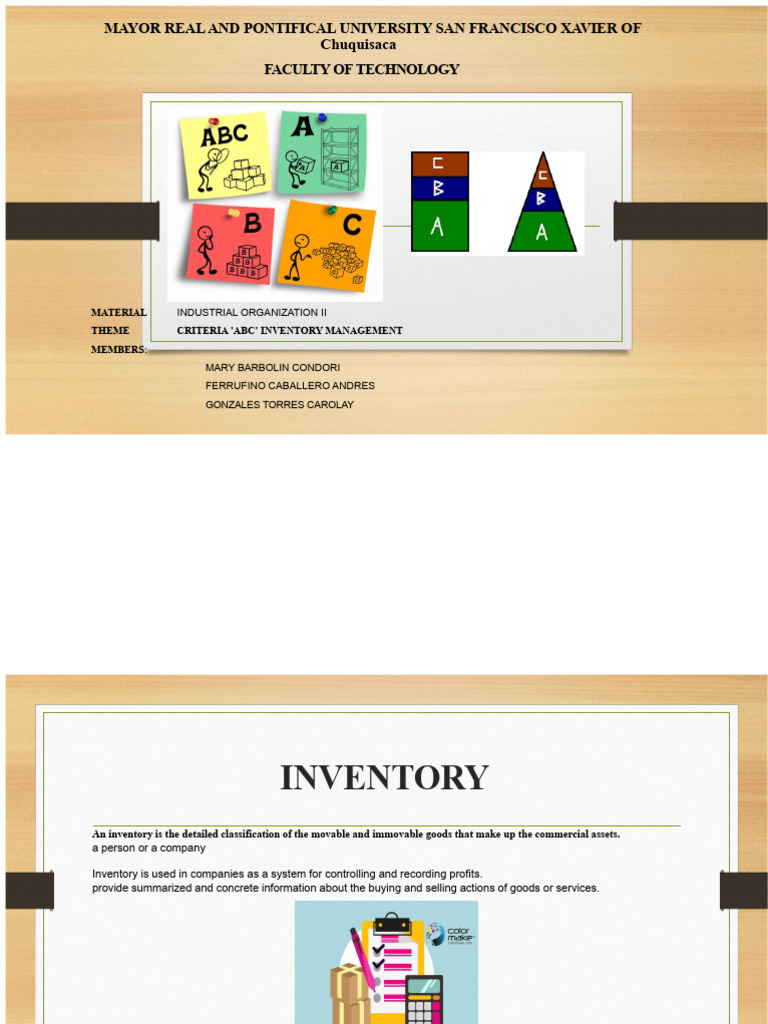 ABC Inventory Management Explained | PDF | Inventory | Demand