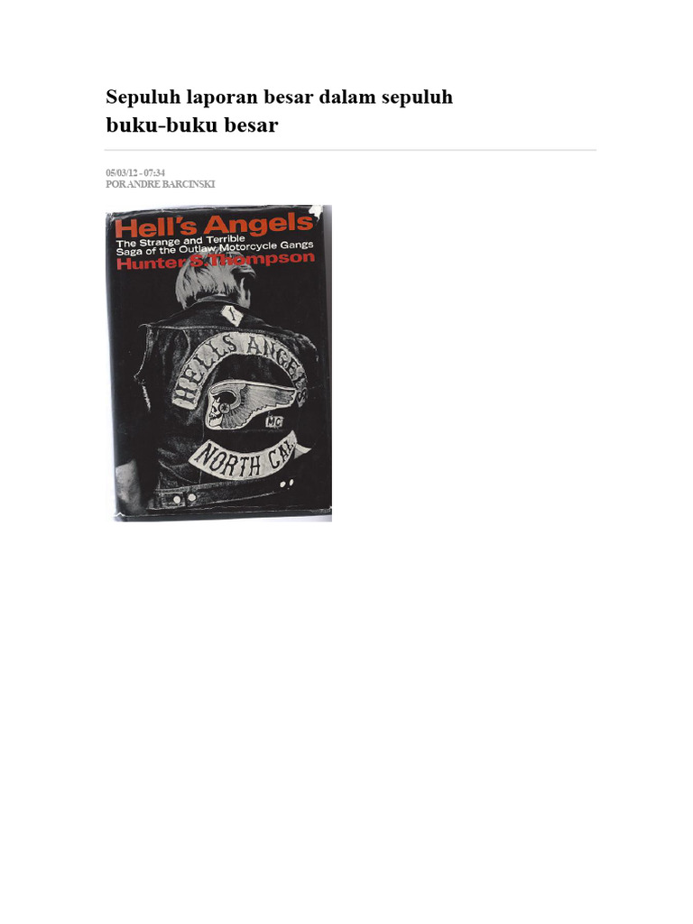 Sepuluh Buku Laporan Terbaik Brasil | PDF