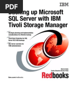 Backing Up Microsoft SQL Server With IBM Tivoli Storage Manager Sg246148