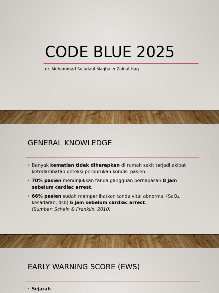 Sistem Code Blue untuk Penanganan Darurat | PDF