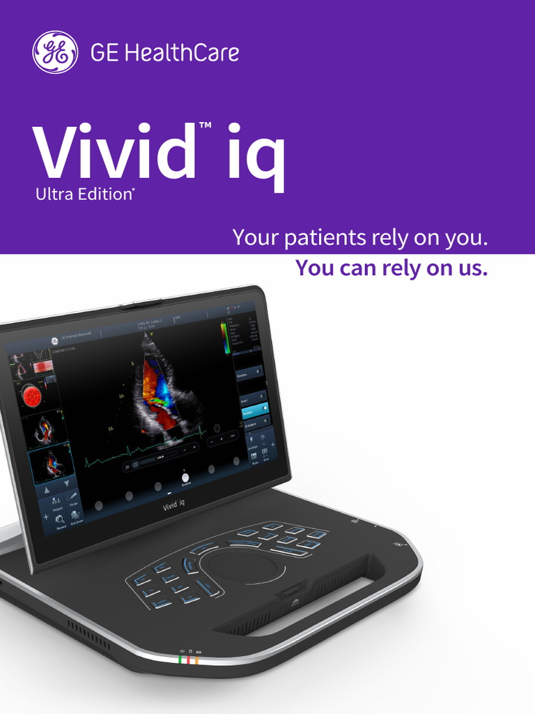 Vivid iq Ultra Edition: Portable Ultrasound Solutions | PDF | Medical ...