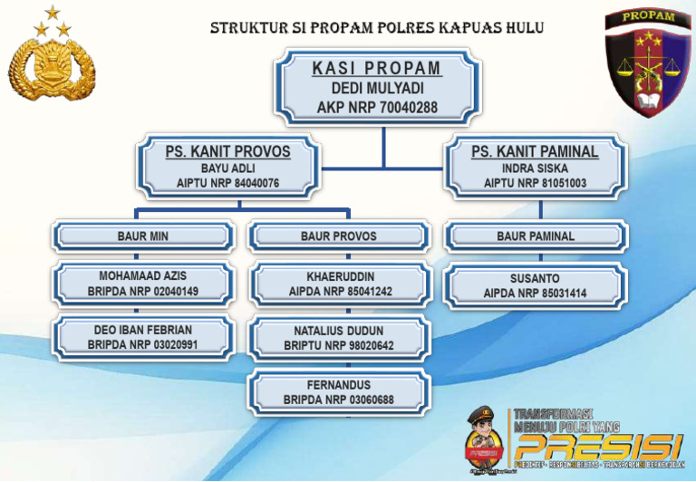 Struktur Si Propam New | PDF