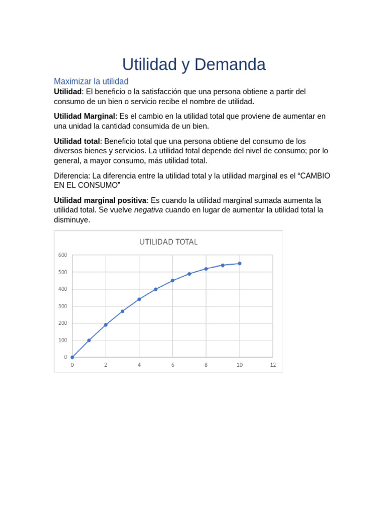 Utilidad y Elección del Consumidor | PDF | Racionalidad | Utilidad