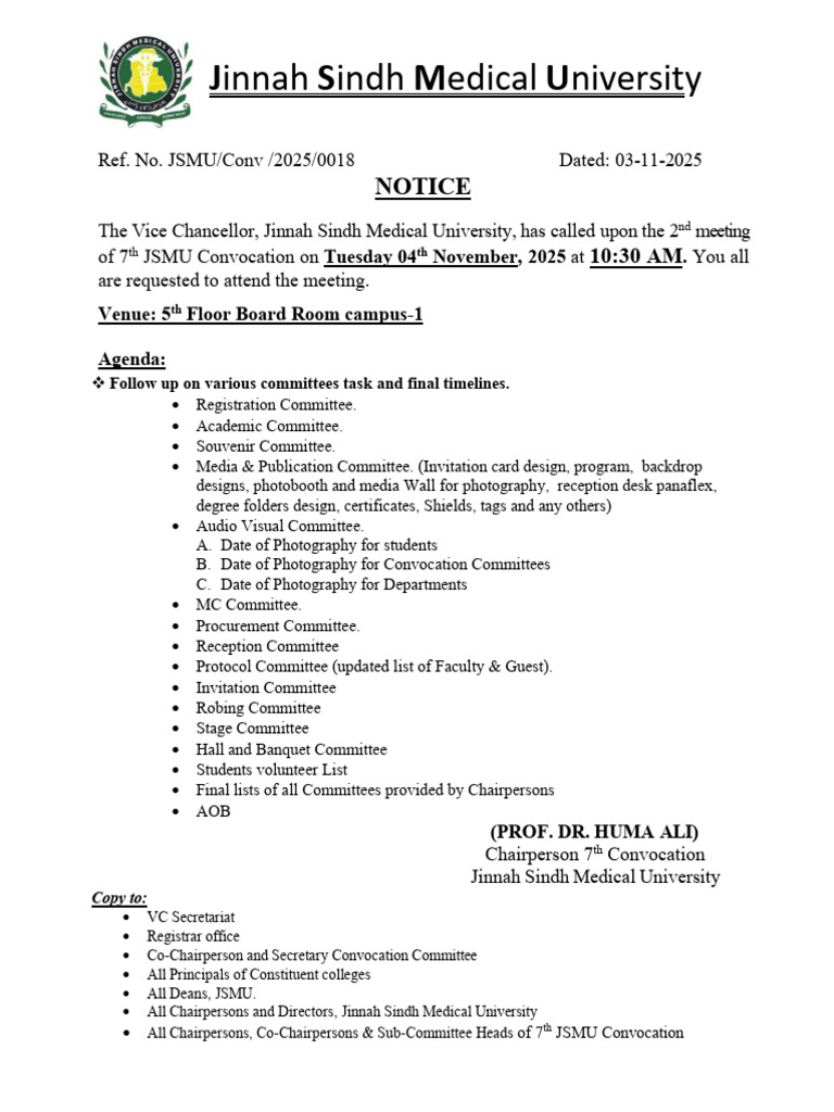 2nd Meeting of 7th Convocation 2025 | PDF
