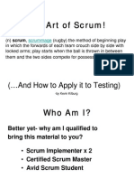 The Art of Scrum Testing