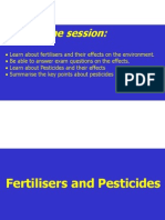 Fertilizers and Pesticides