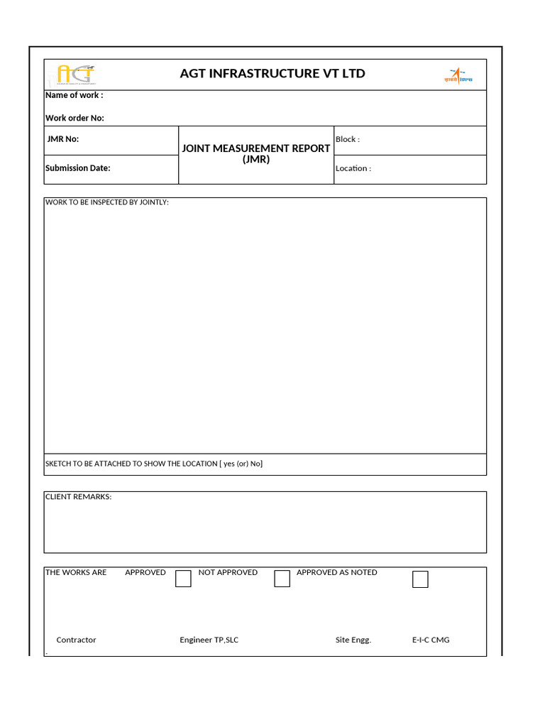 Joint Measurement Report Overview | PDF