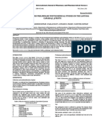 Physicochemical and Preliminary Phytochemical Studies On The Lantana Camara (L.) Fruits