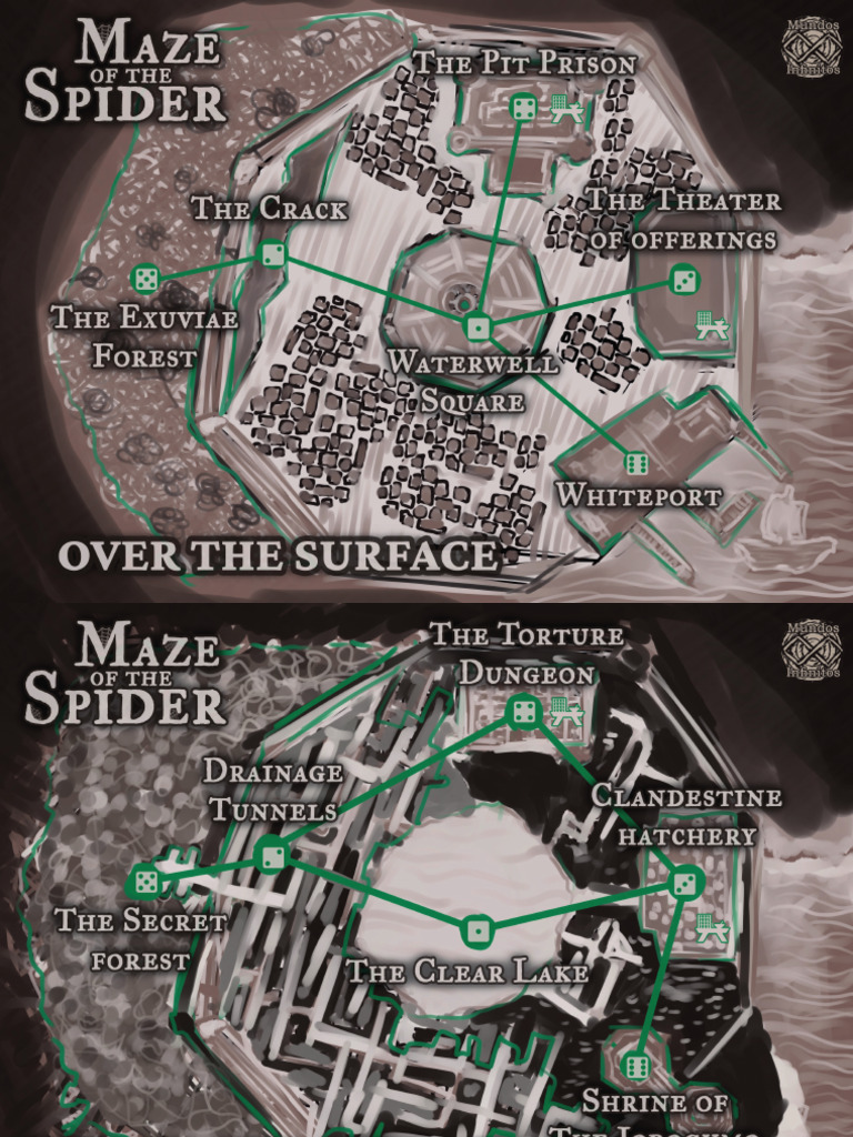 MazeOfTheSpider (Map) | PDF