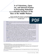 Results of Osteotomy, Open Reduction, and Internal Fixation for Late-Presenting Malunited Intra-articular Fractures of the Base of the Middle Phalanx