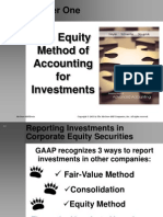 Chapter One: The Equity Method of Accounting For Investments