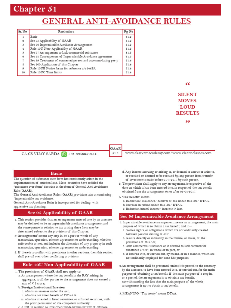 51 Gaar | PDF | Tax Treaty | Taxes