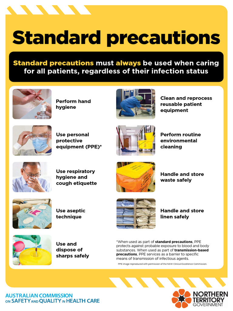Essential Standard Precautions in Healthcare | PDF