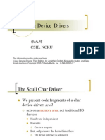 8 - Character Device Drivers