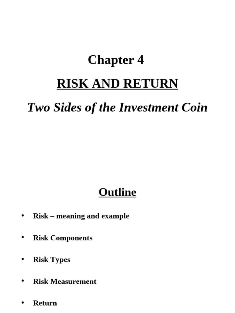 Understanding Investment Risk and Return | PDF | Beta (Finance ...