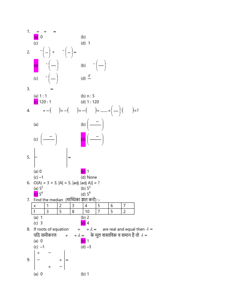 HM-2 Math | PDF