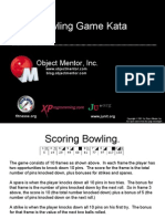 Bowling Game Kata: Object Mentor, Inc