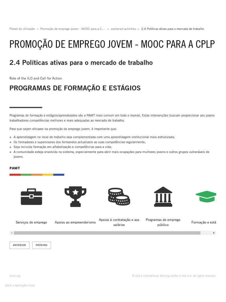 C9712967 - 2.4 Políticas Ativas para o Mercado de Trabalho - PROGRAMAS ...