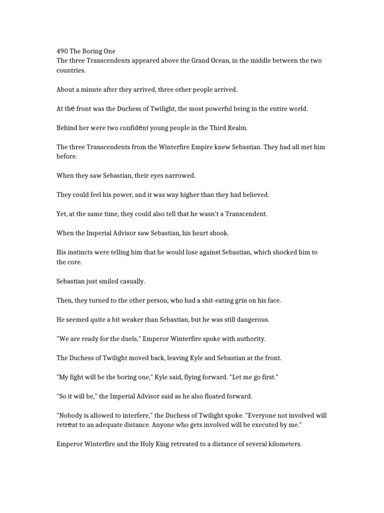 490 the Boring One | PDF