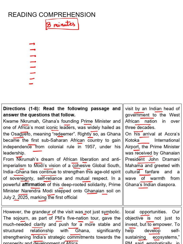 RC With Annotation 1st Nov | PDF | Ghana