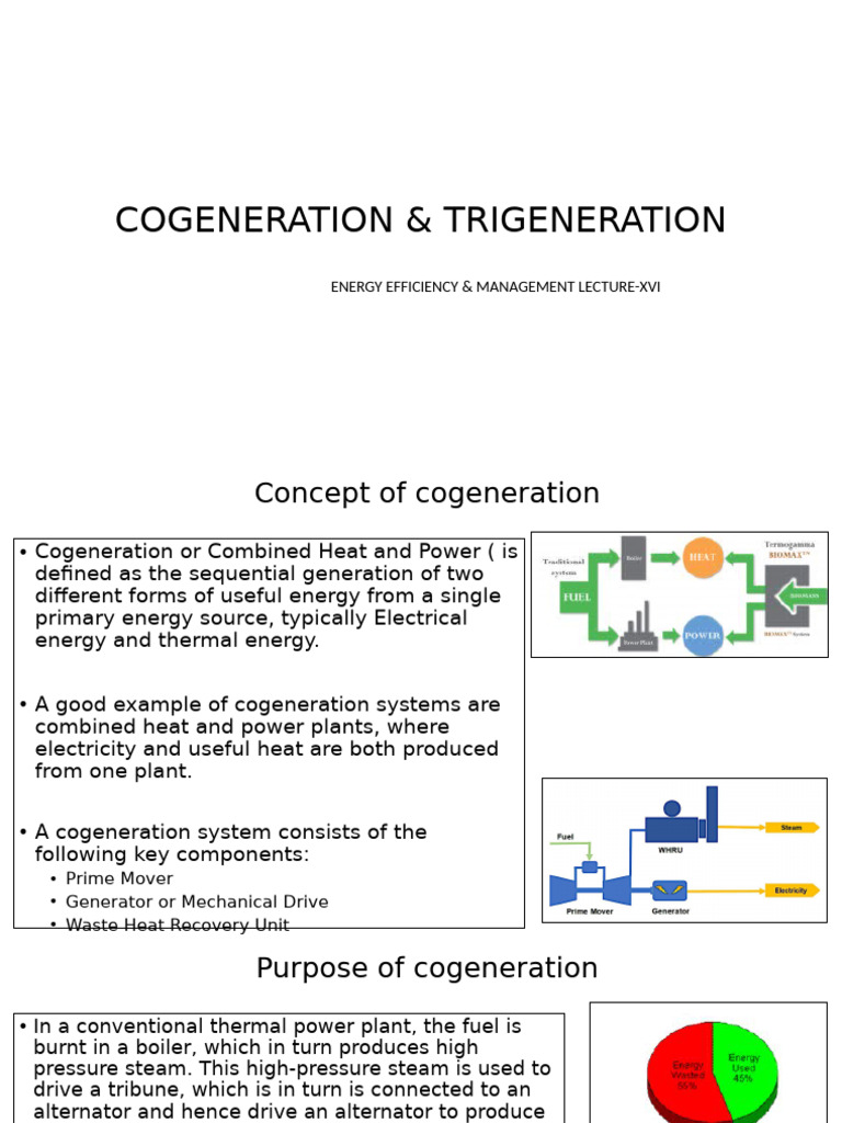 Cogeneration and Trigeneration Overview | PDF | Cogeneration | Power ...