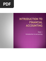 Introduction To Financial Accounting