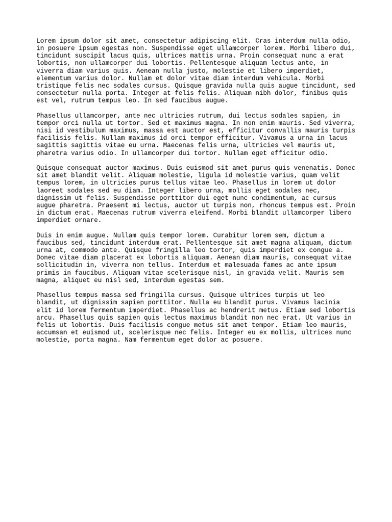Lorem Ipsum Dolor Sit Amet | PDF