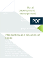 Rural Development Management: Sustainability As A Goal For Spain