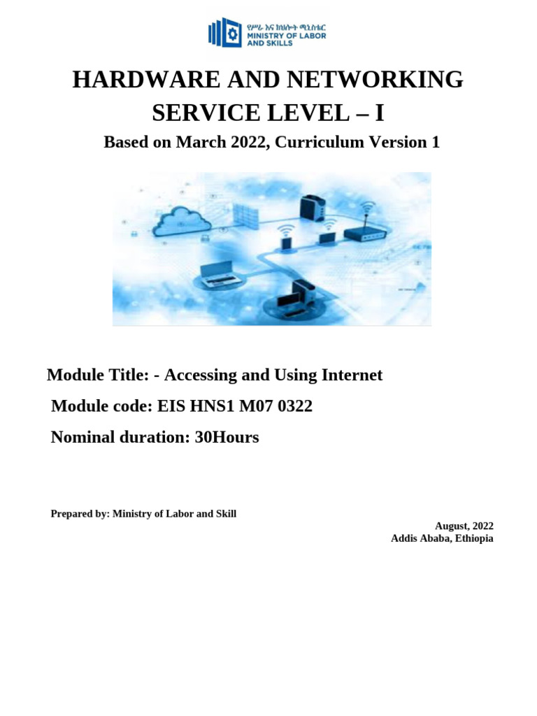 Internet Access and Usage Guide | PDF | World Wide Web | Internet & Web