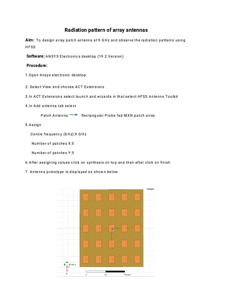 Desgn of Antennas Lab | PDF | Electromagnetic Radiation | Electrodynamics