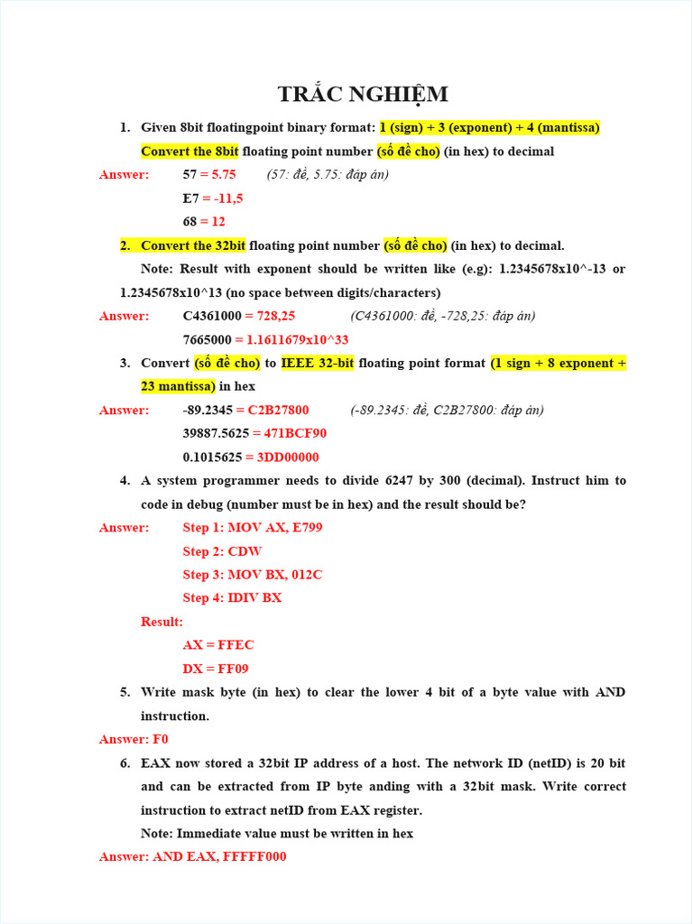 Trac Nghiem Ktmt | PDF | Central Processing Unit | Hard Disk Drive