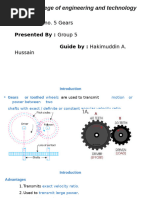 Gear Types and Module Standards Chart | PDF | Gear | Machines