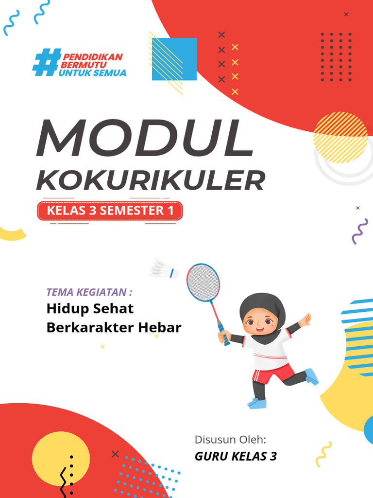 Modul Kokurikuler Kelas 3 SD Semester 1 | PDF