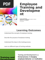 Steps in Employee Training Process | PDF