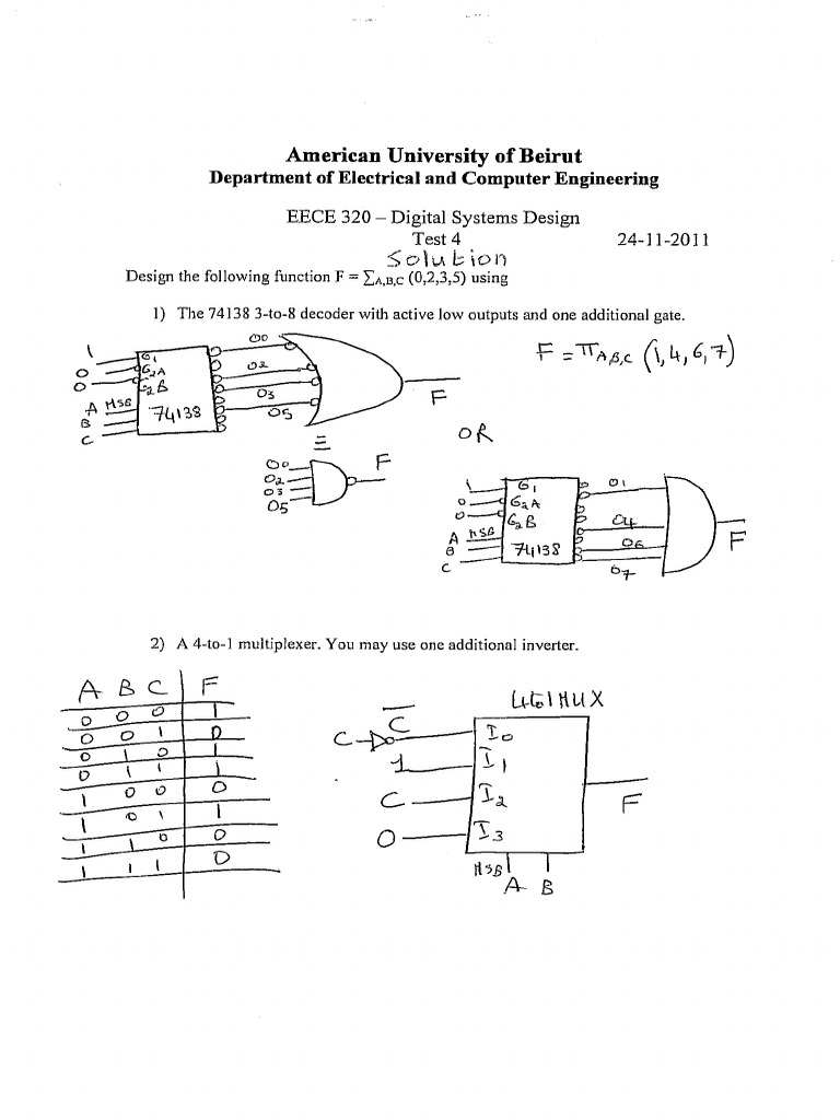 Test4 Solution | PDF