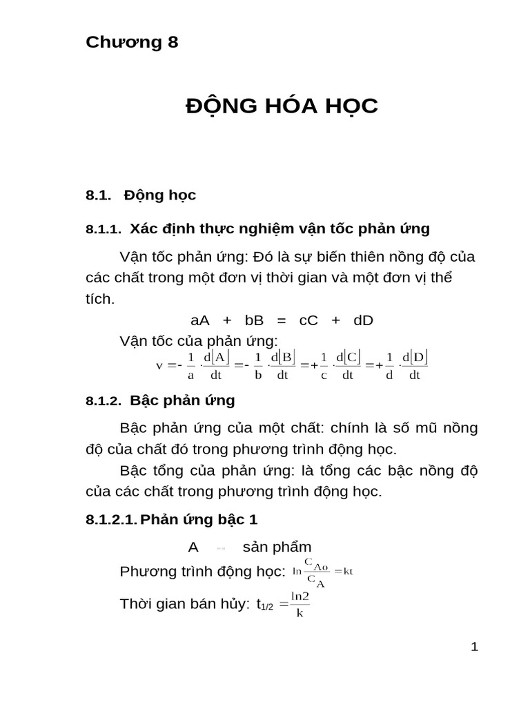 Hoa Ly Ly Thuyt Bai TP Li Gii | PDF